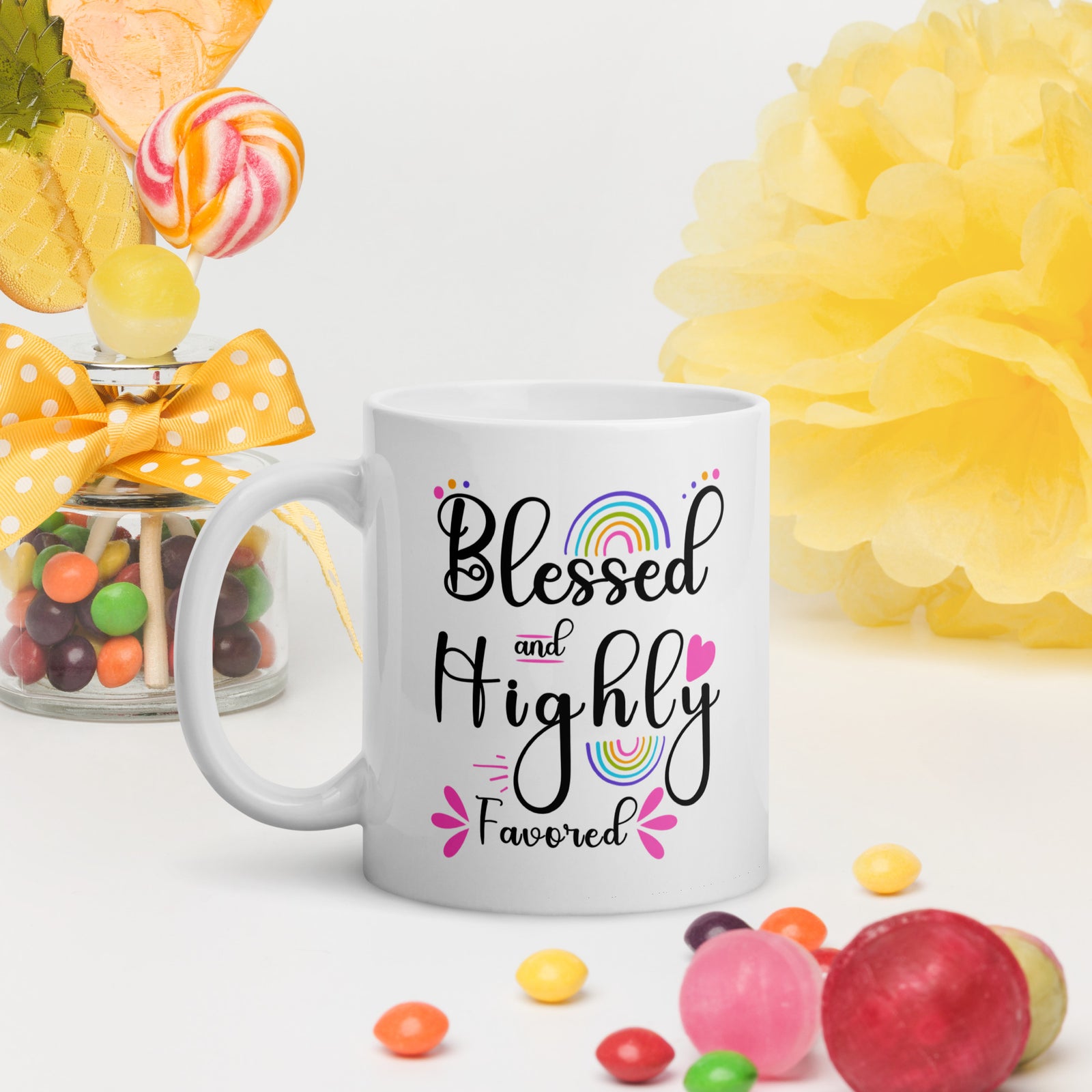 Blessed and Highly Favored Mug