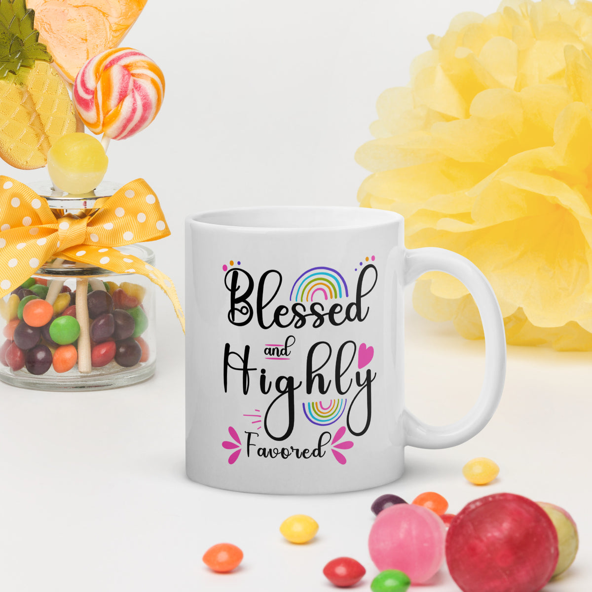 Blessed and Highly Favored Mug