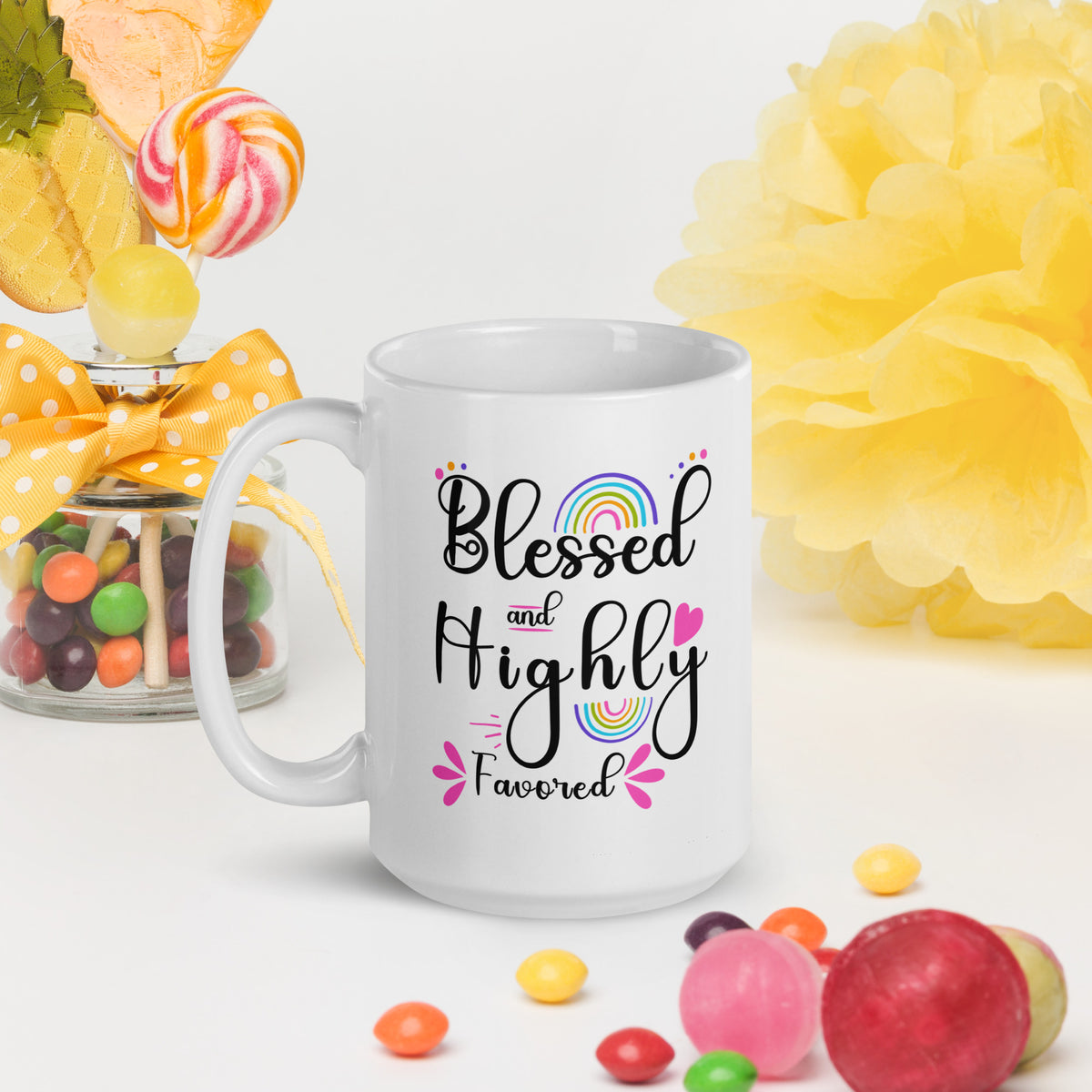 Blessed and Highly Favored Mug