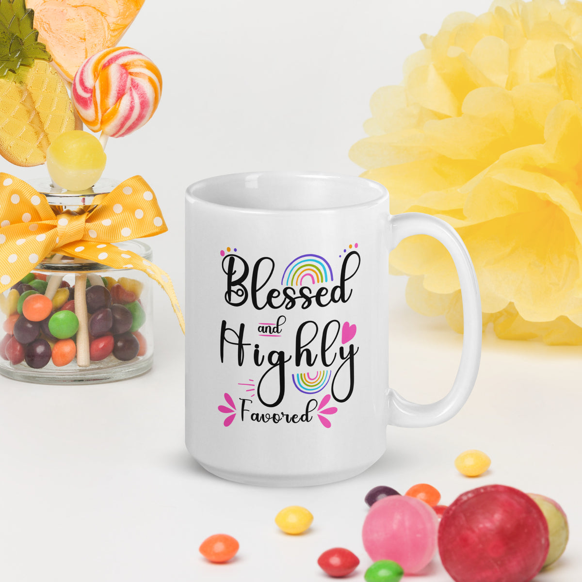 Blessed and Highly Favored Mug