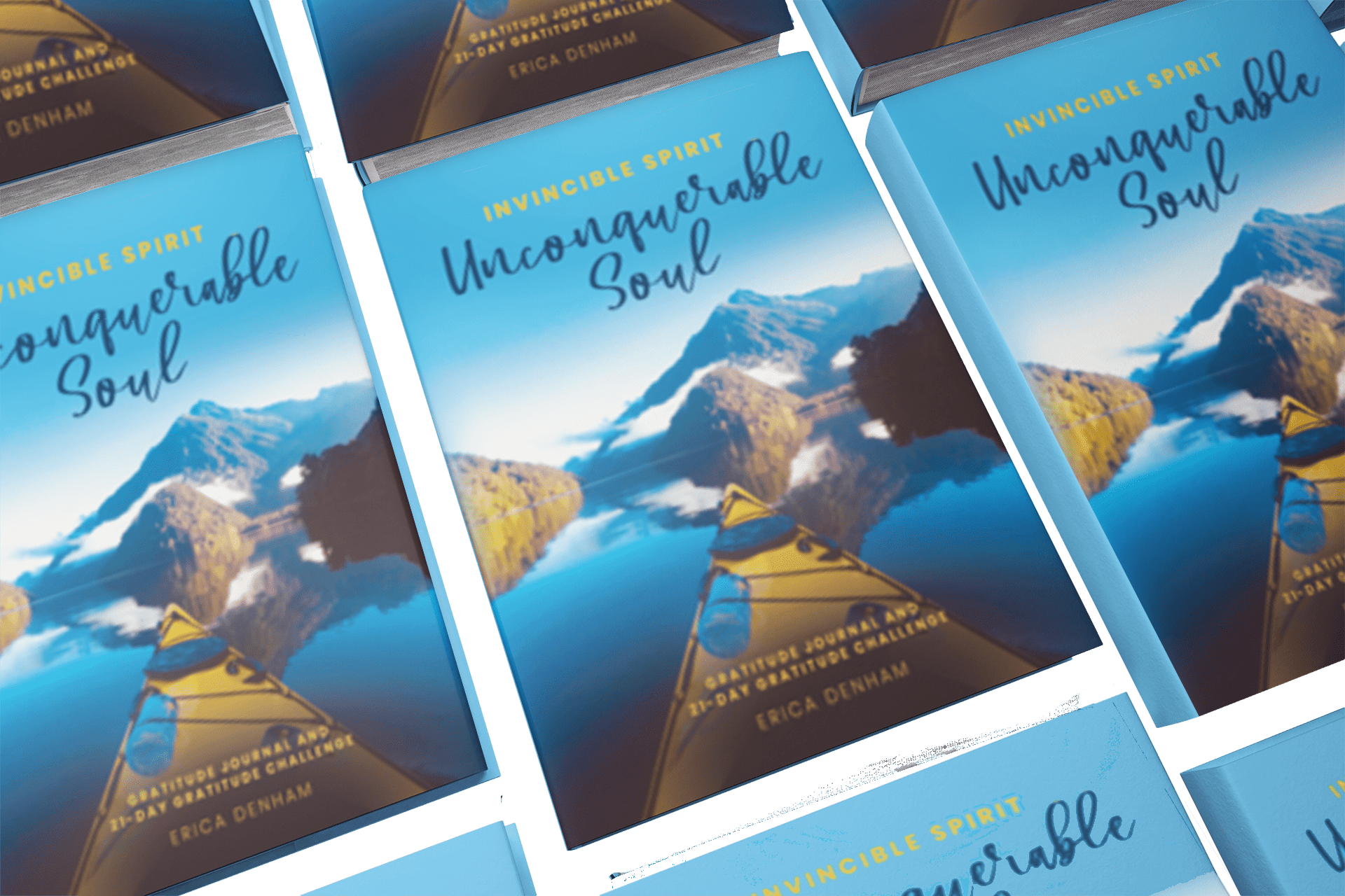 INVINCIBLE SPIRIT UNCONQUERABLE SOUL Gratitude Journal and 21-Day Gratitude Challenge- 10 Pack