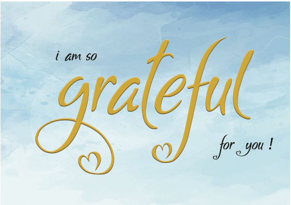 Gratitude Greeting Card - 5 Pack