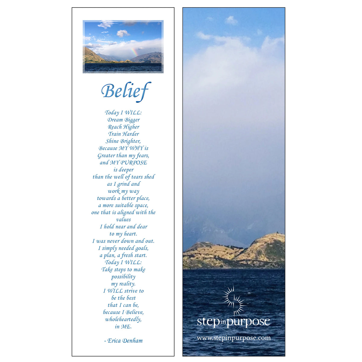 Belief Bookmark - 10 pack