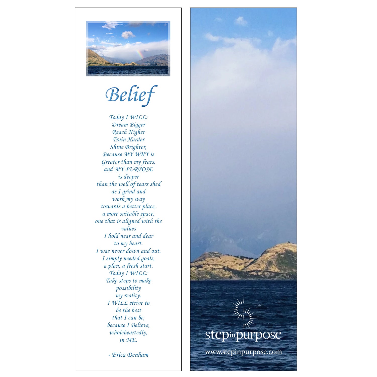Belief Bookmark - 10 pack