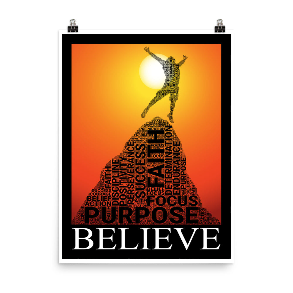 Believe Poster (18x24 in)