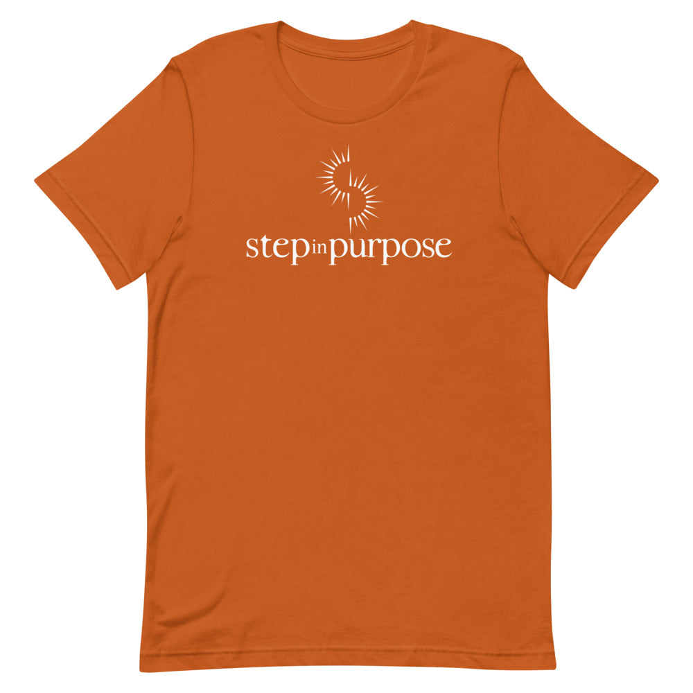 Step In Purpose logo Unisex T-shirt