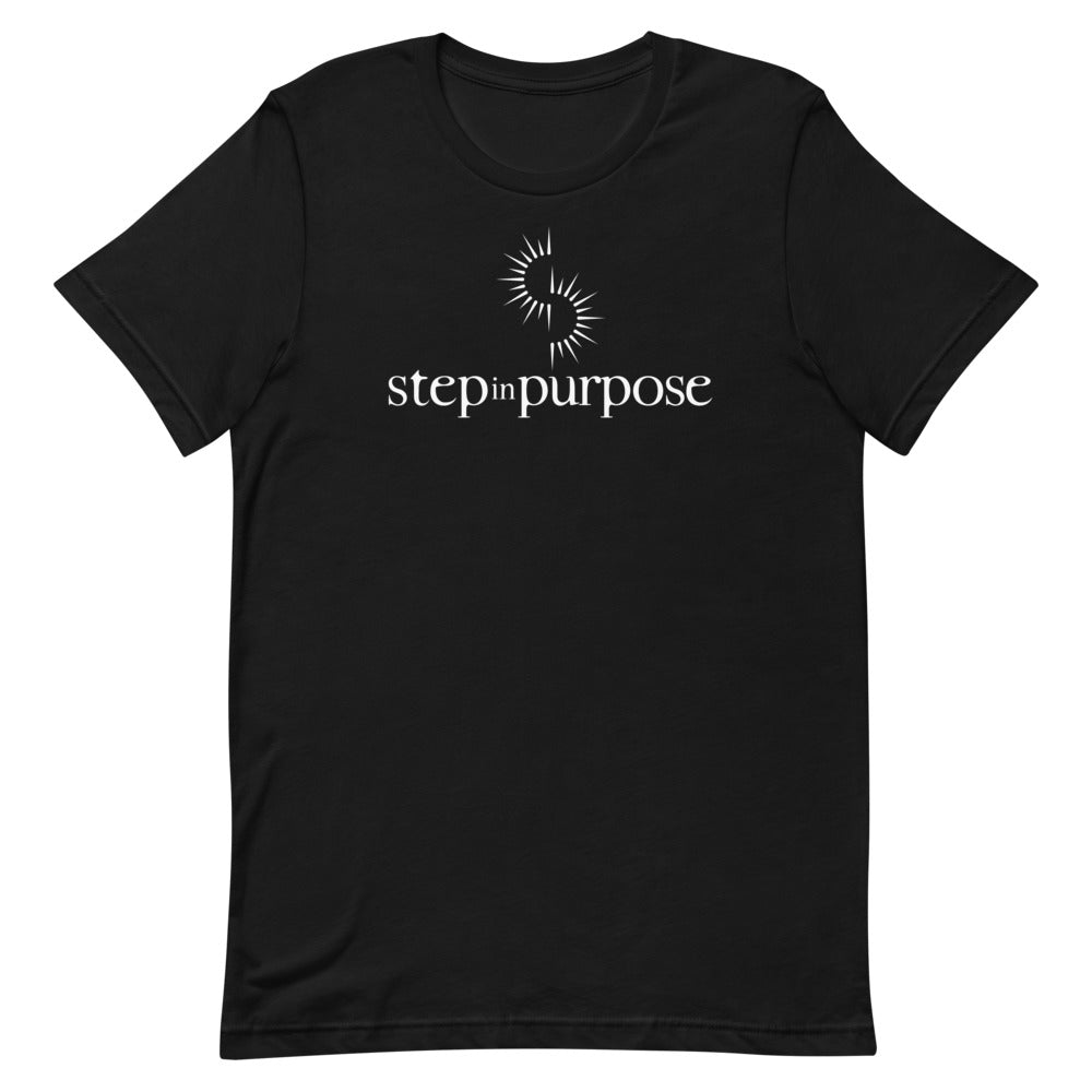 Step In Purpose logo Unisex T-shirt