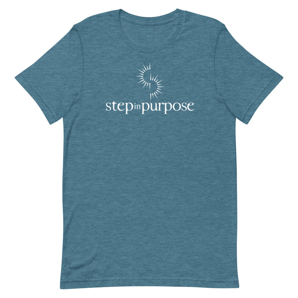 Step In Purpose logo Unisex T-shirt