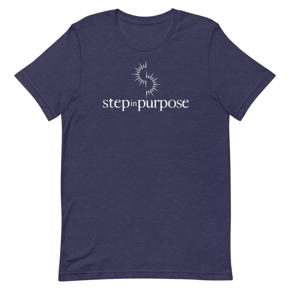 Step In Purpose logo Unisex T-shirt