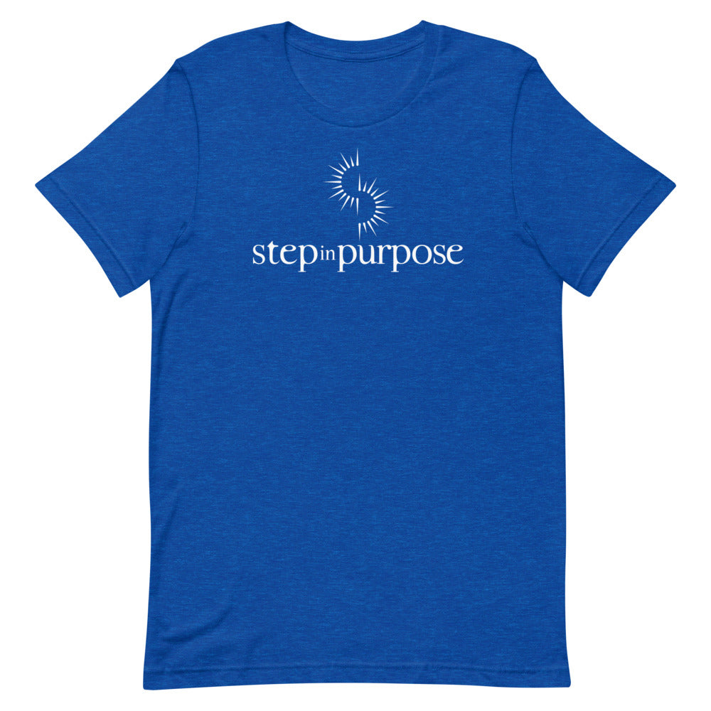 Step In Purpose logo Unisex T-shirt