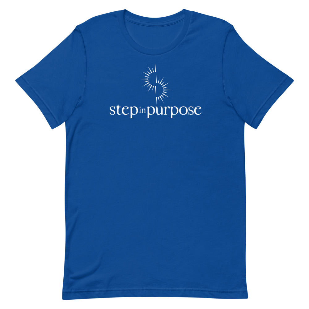Step In Purpose logo Unisex T-shirt