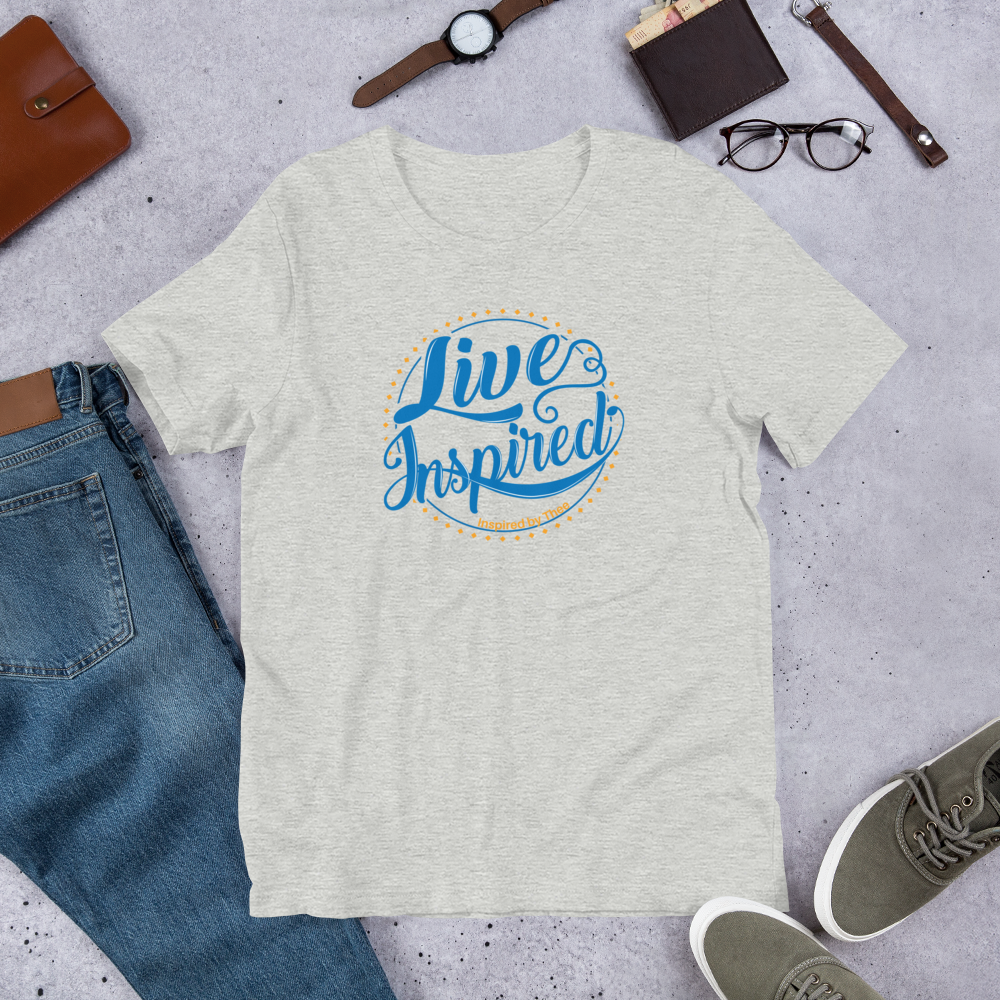 Live Inspired Short-Sleeve Unisex T-Shirt