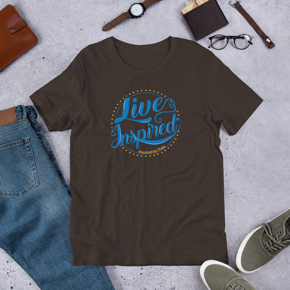 Live Inspired Short-Sleeve Unisex T-Shirt