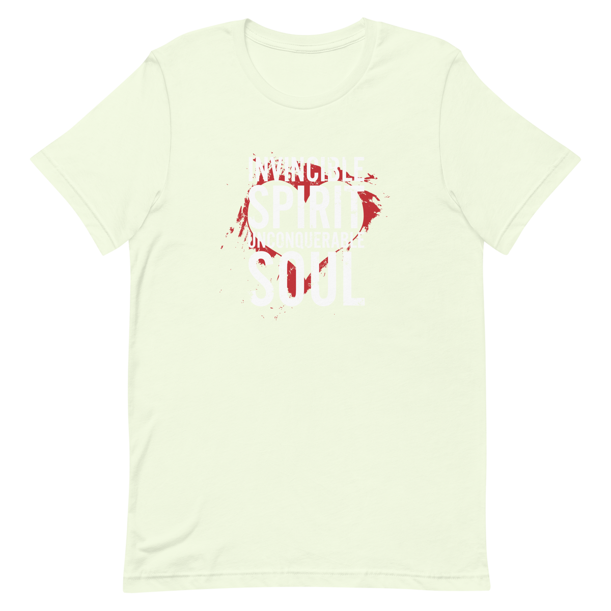 Invincible Spirit Unconquerable Soul Unisex T-Shirt