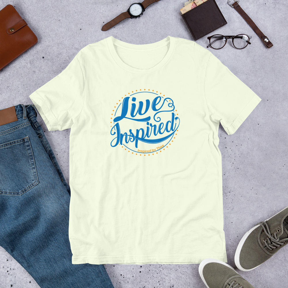 Live Inspired Short-Sleeve Unisex T-Shirt