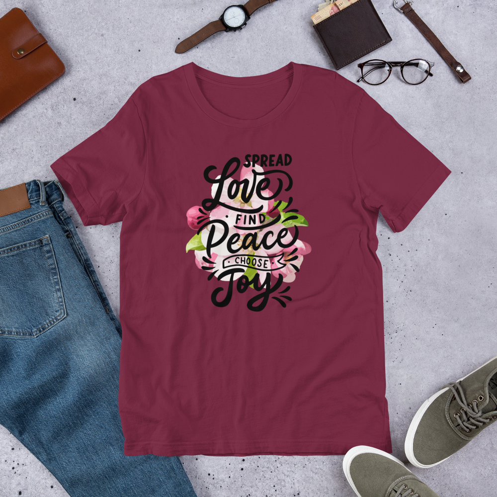 Love, Peace, Joy T-shirt