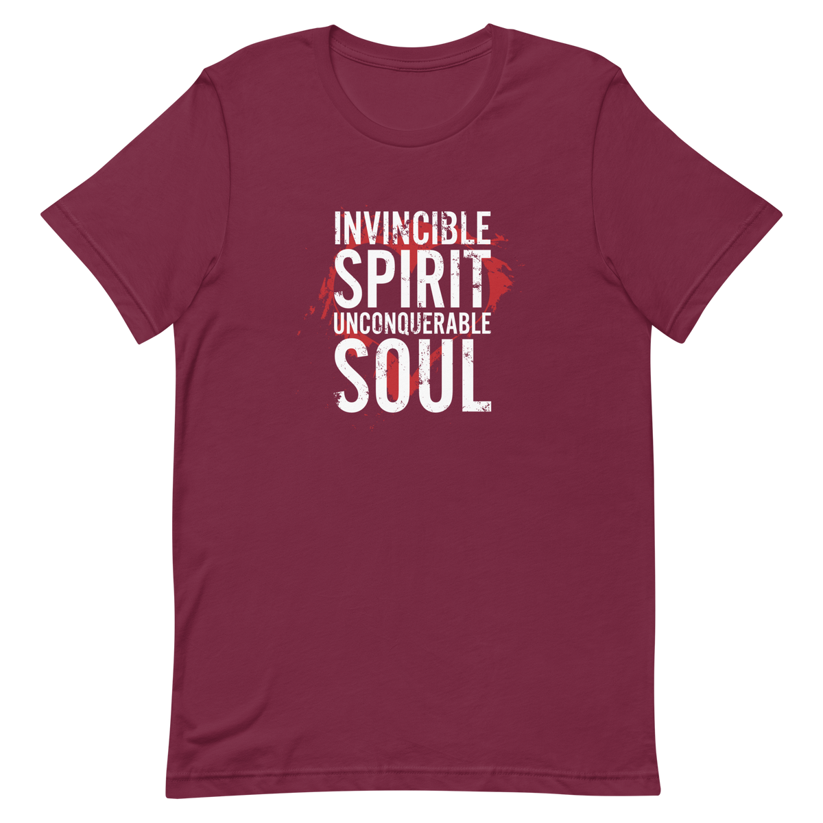 Invincible Spirit Unconquerable Soul Unisex T-Shirt