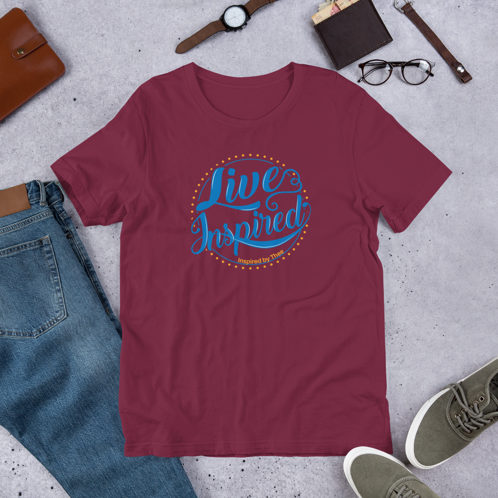 Live Inspired Short-Sleeve Unisex T-Shirt