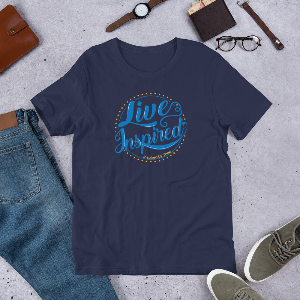 Live Inspired Short-Sleeve Unisex T-Shirt