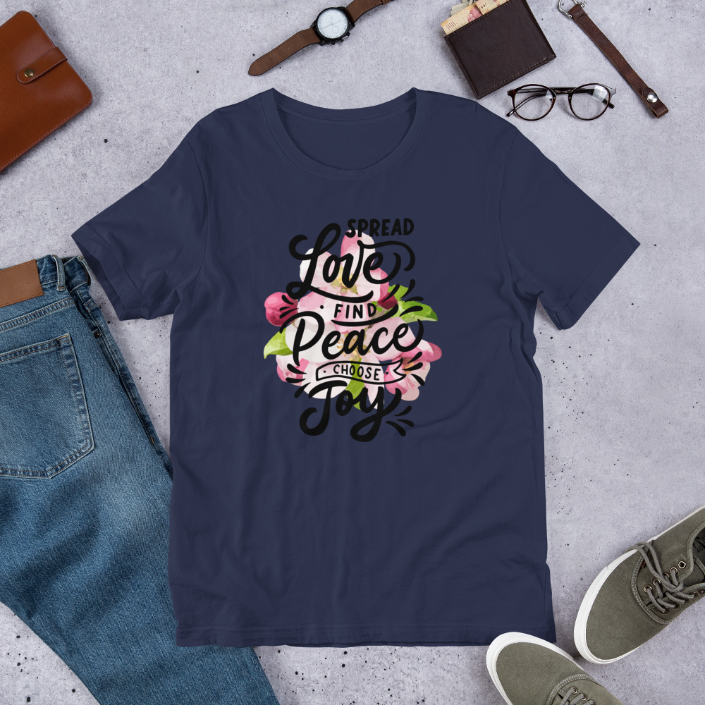 Love, Peace, Joy T-shirt