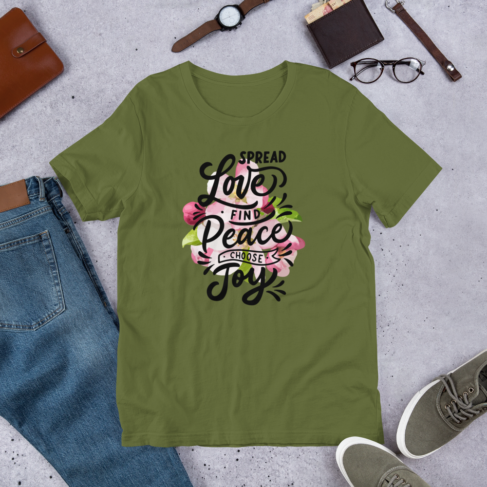 Love, Peace, Joy T-shirt