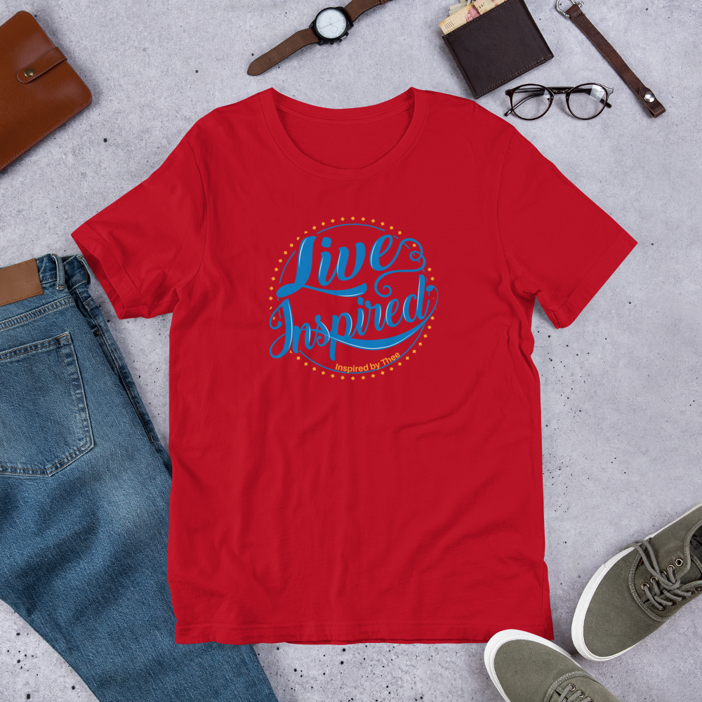 Live Inspired Short-Sleeve Unisex T-Shirt