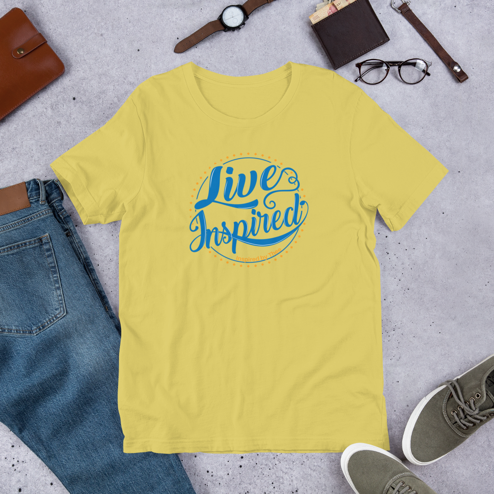 Live Inspired Short-Sleeve Unisex T-Shirt