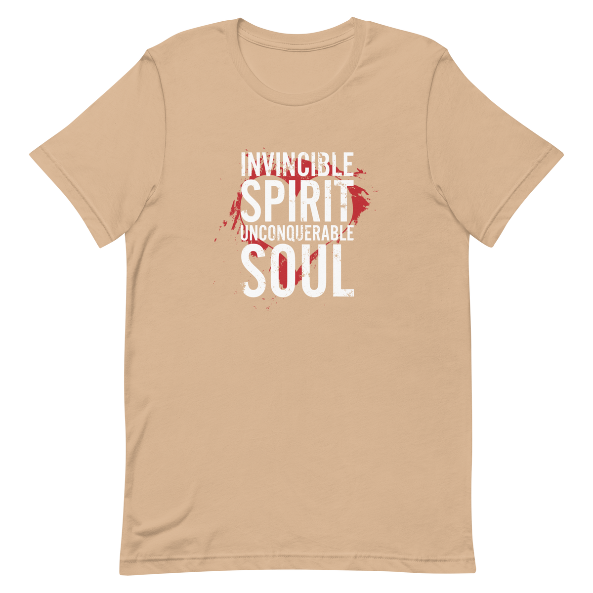 Invincible Spirit Unconquerable Soul Unisex T-Shirt
