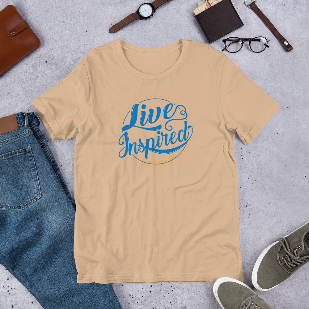 Live Inspired Short-Sleeve Unisex T-Shirt