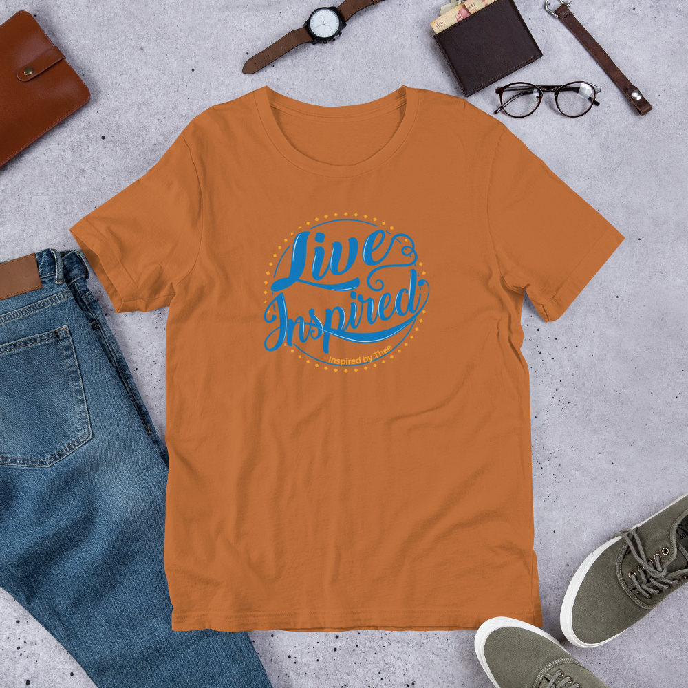 Live Inspired Short-Sleeve Unisex T-Shirt