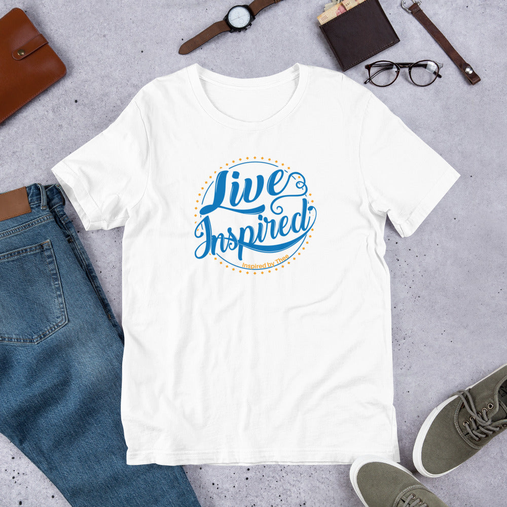 Live Inspired Short-Sleeve Unisex T-Shirt
