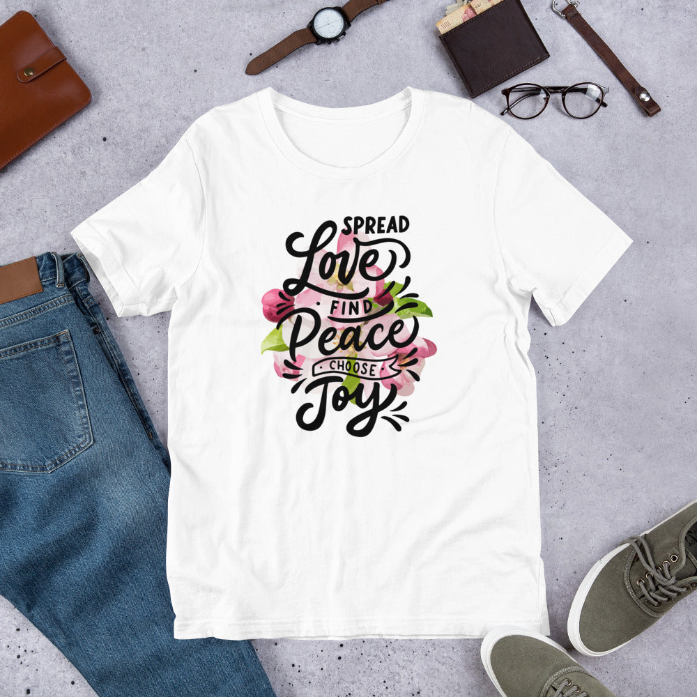 Love, Peace, Joy T-shirt