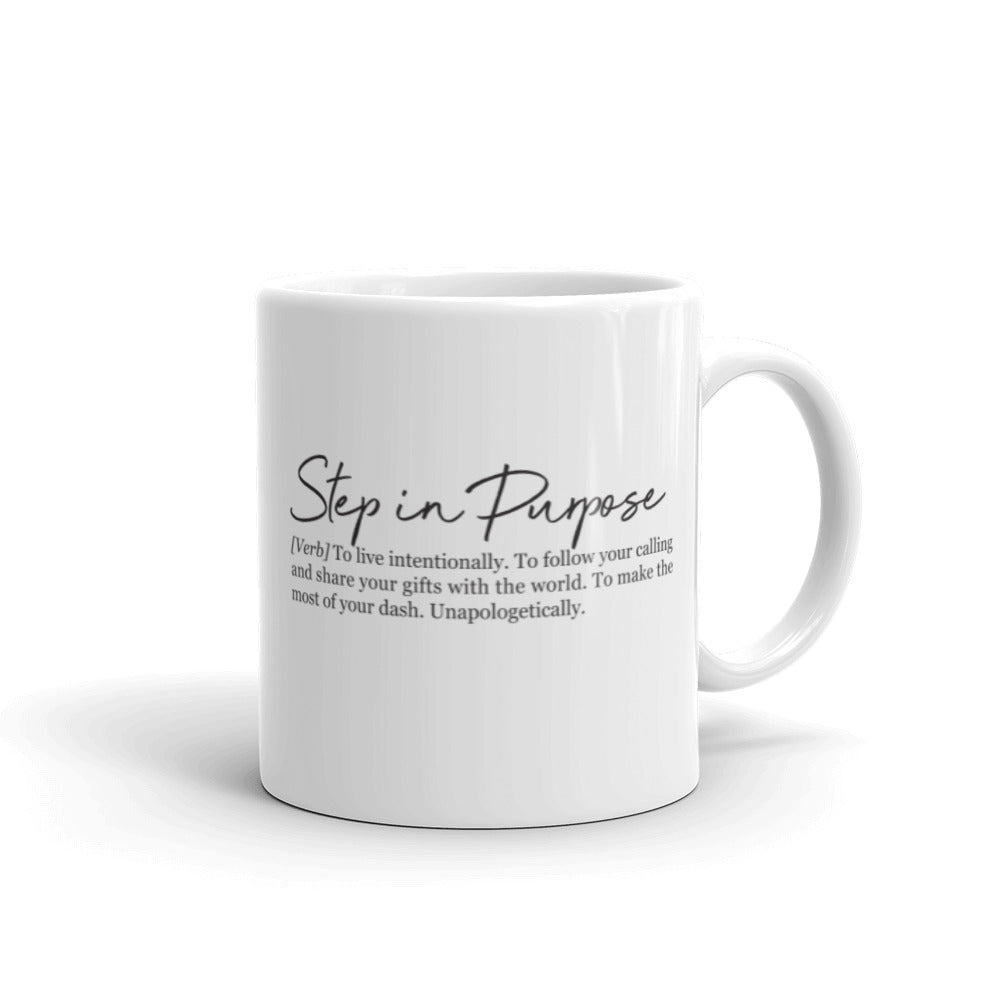 Step In Purpose Definition Mug - 11 OZ