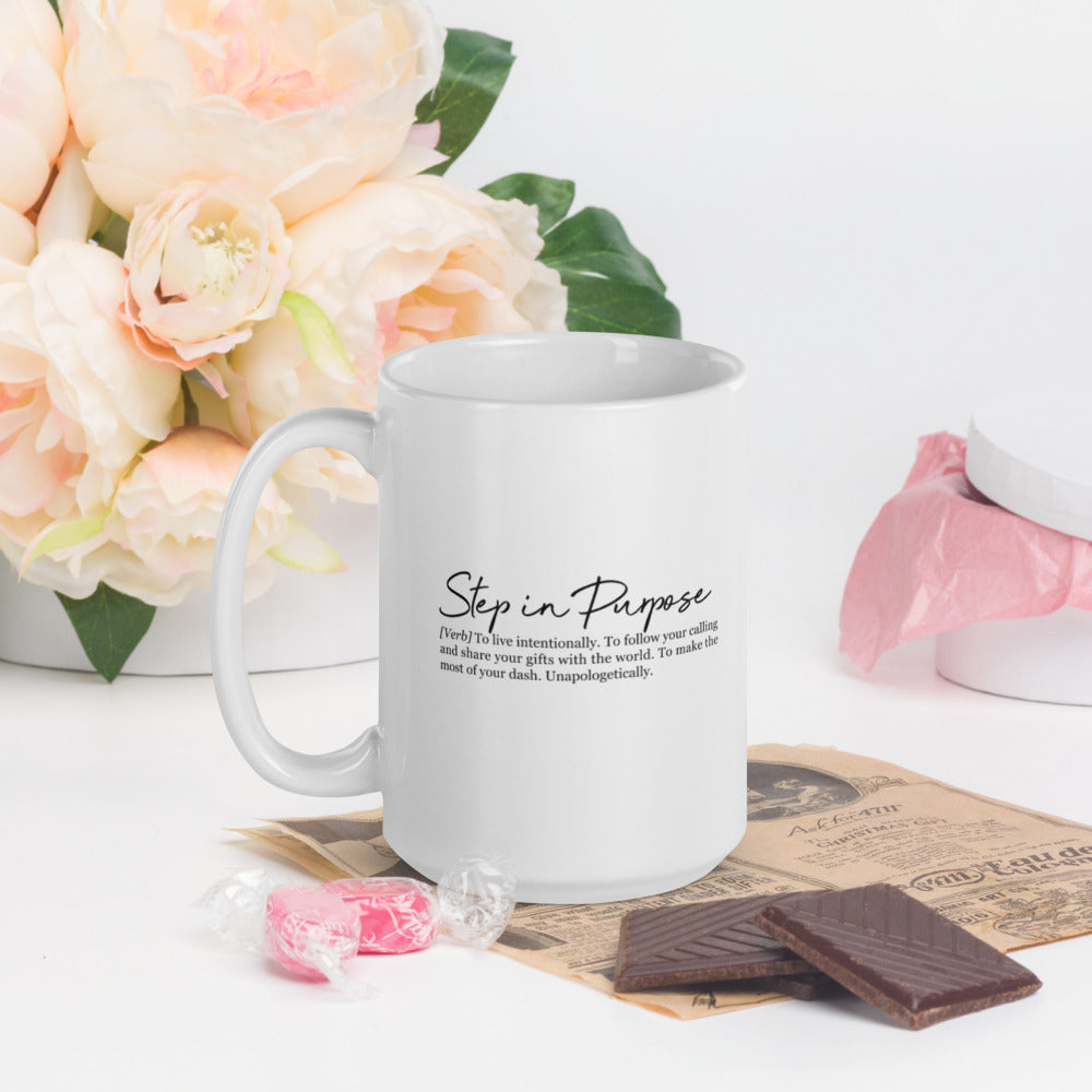 Step in Purpose Definition Mug -15 oz