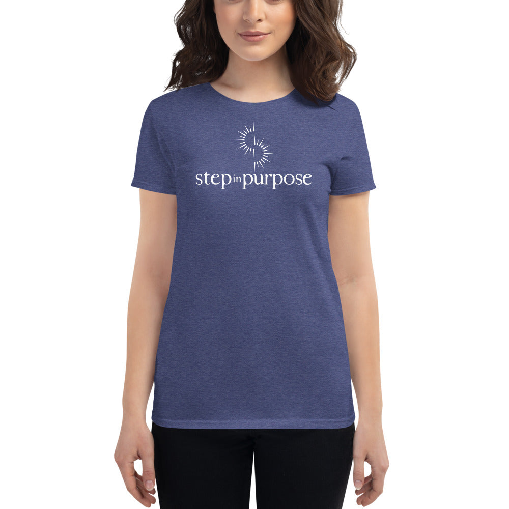Women&#39;s Step In Purpose logo T-shirt