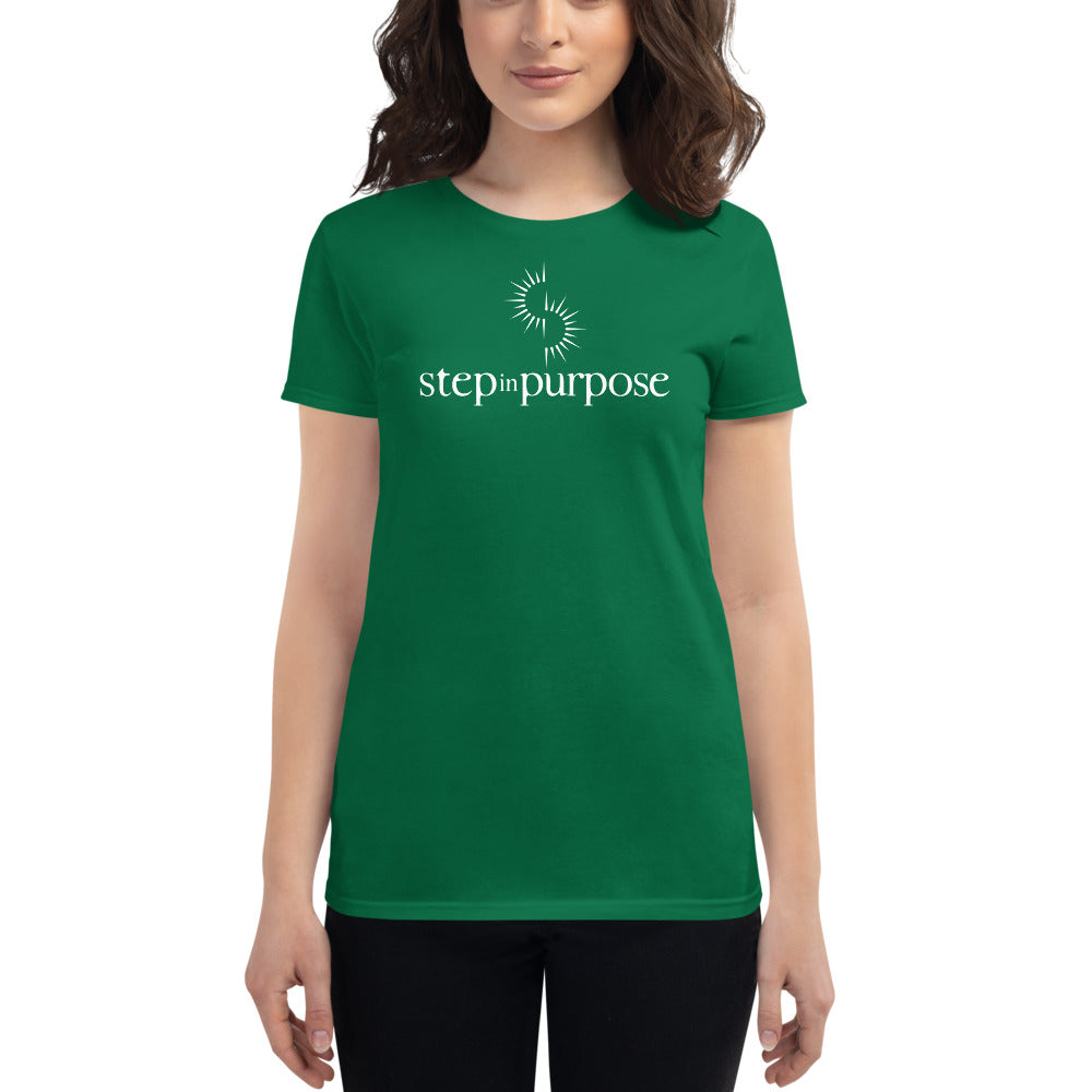 Women&#39;s Step In Purpose logo T-shirt