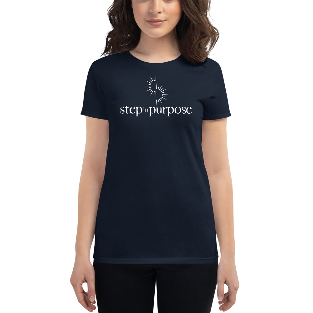 Women&#39;s Step In Purpose logo T-shirt